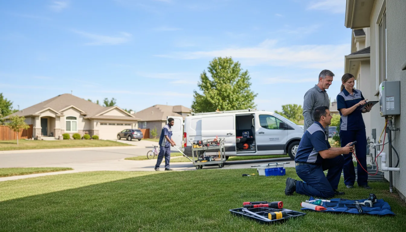 Tankless water heater service in Hanksville, UT